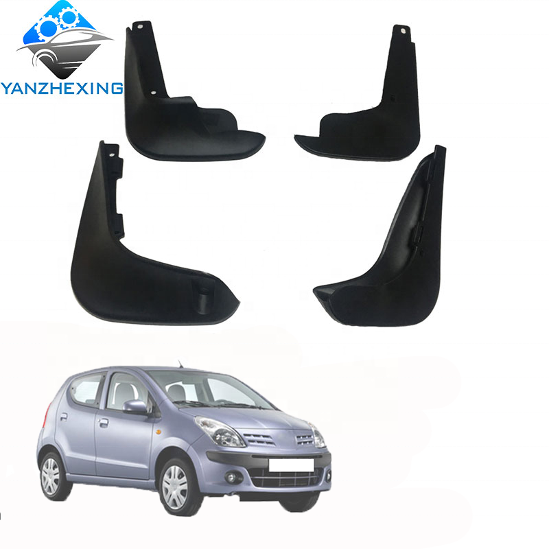 Car Mud Flaps For Suzuki Alto / A-Star Nissan Pixo 2009-2015 Mudflaps Splash Guards Mud Flap Mudguards 2010 - 2014