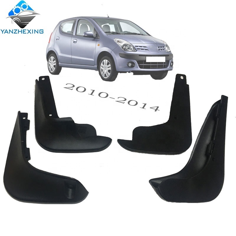 Car Mud Flaps For Suzuki Alto / A-Star Nissan Pixo 2009-2015 Mudflaps Splash Guards Mud Flap Mudguards 2010 - 2014