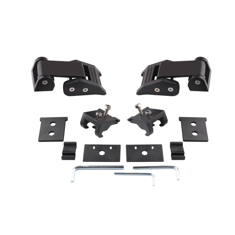 Hot Sell Aluminium Alloy Engine Left Right Hood Latch Lock Set For Jeep Wrangler JK 2007-2018 Accessories Performance Parts