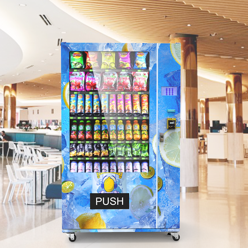 customizable vending machine for foods and drinks maquinas expendedoras Cash Payment Keyboard Vending Machine