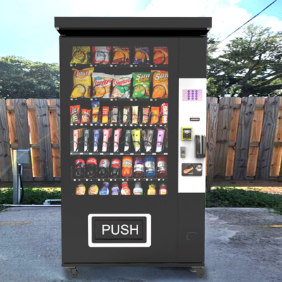 Factory Supply outdoor drink snack Vending Machine Commercial Automatic outdoor Vending Machine with Euro coin operated