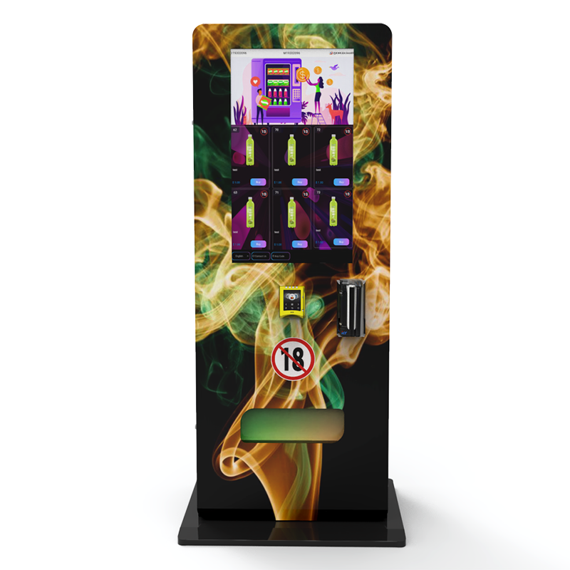 Wholesale Large Touch Screen Self Service Automatic Cigarette CBD Vending Machine with Age Verification coin card cash operated