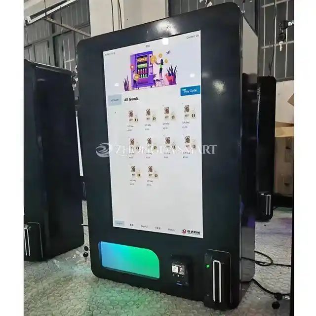 Wall-Mounted Mini Tobacco Cigarette Vending Machine with ID Card Reader for Convenient Purchase and ID Verification