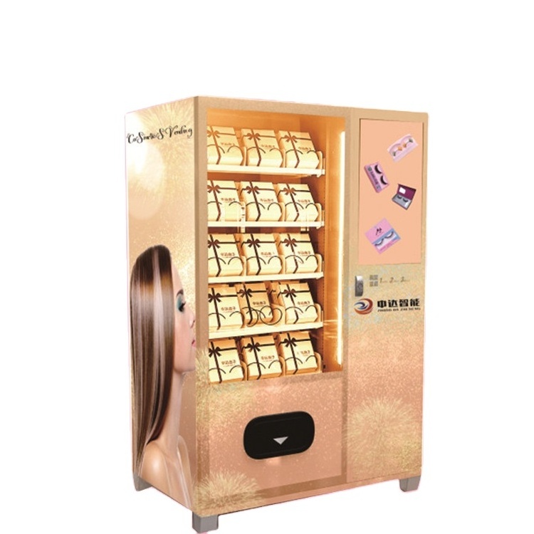 Luxury Beauty Makeup Vending Machine for Women Coin/QR Code/Token Payment System with SDK Function Credit Card Payment System