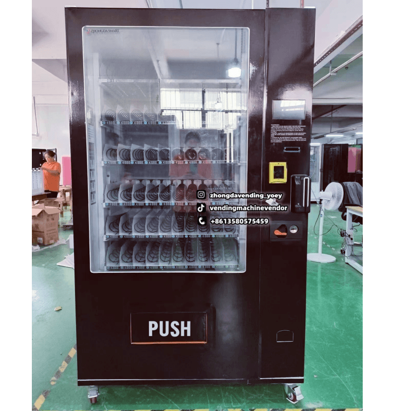 Germany Adult proof drink vending machine wine automatic food vending machines with age verification and all payment systems