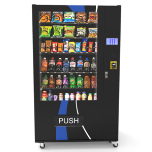 Food and Drink Vending Machine QR Code and Token Payment System for Snacks Coin and Token Accepted