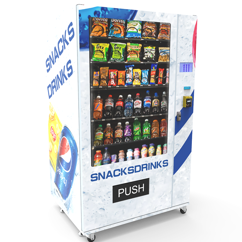 customizable vending machine for foods and drinks maquinas expendedoras Cash Payment Keyboard Vending Machine