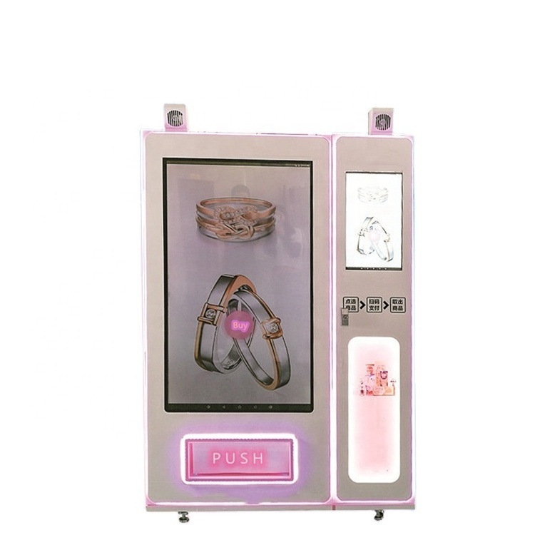 Popular private label Led display screen dispenser Wifi oem cash toouch screen coin cuombo custom vending machines