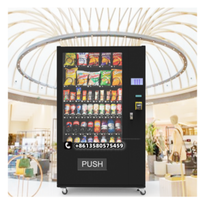 24 hours self-service vender beer vending machine snacks and drinks combo ID card reader water vending capsule vending machine