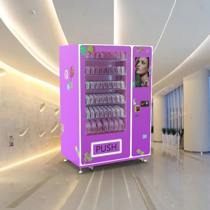 Zhongda vending machine supplier stainless steel vending machines peanut vending machine with qr