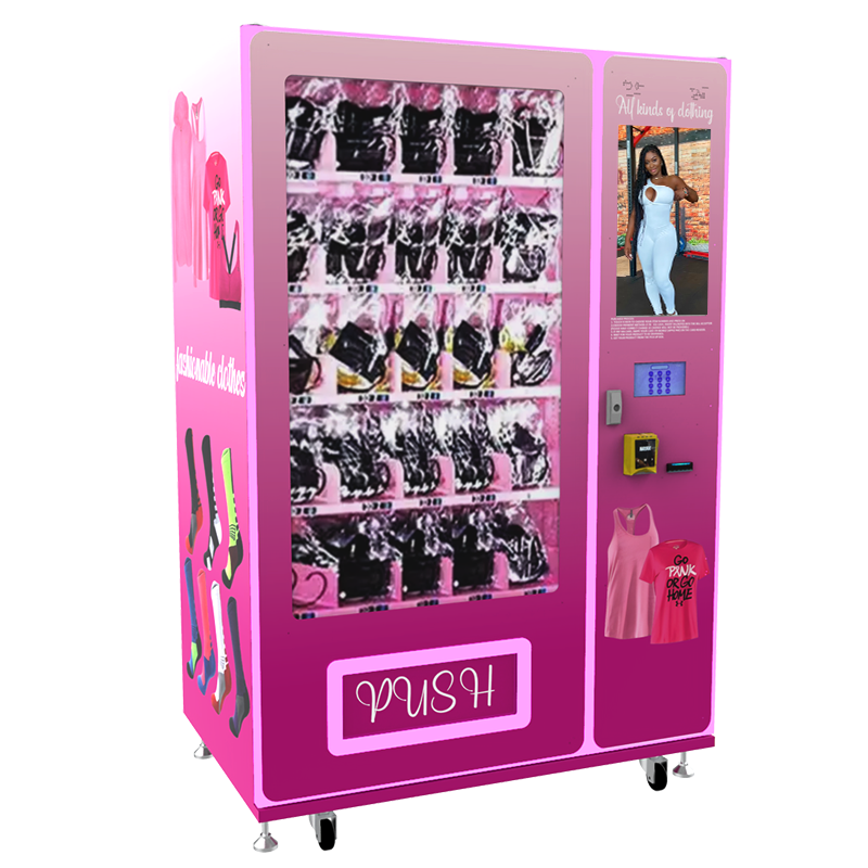 China Hot Sale big capacity Shoe socks Vending Machine Clothes Vending Machine with touch screen For Sale