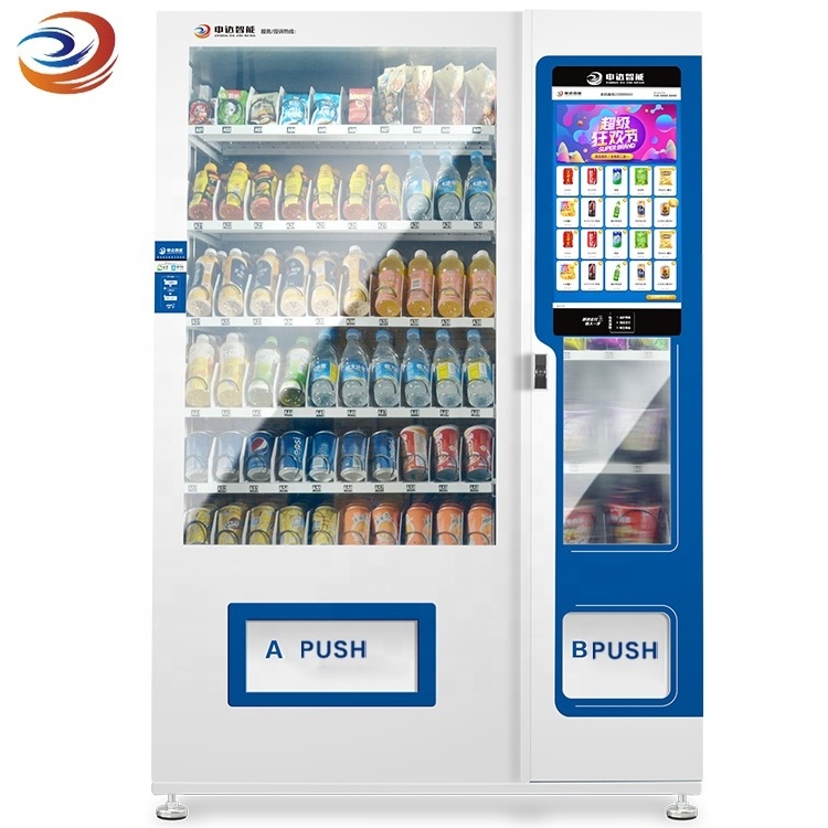 Zhongda mechanical snack drink dispenser vending machine