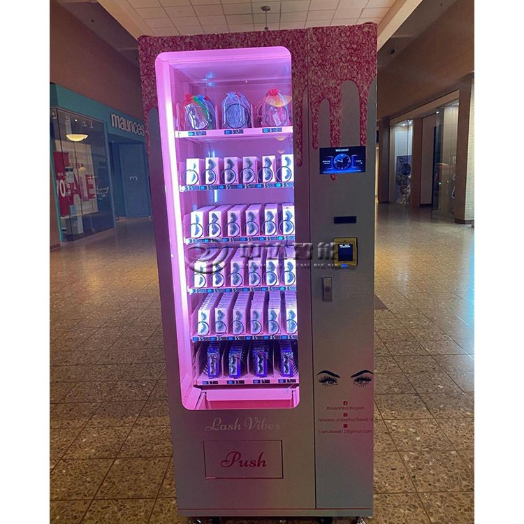 Zhongda Customized  Wrap Small Snack and Lash Vending Machine with Credit Card Payment System