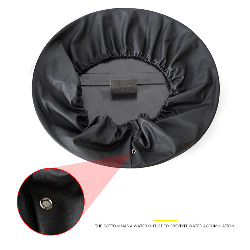 Accessory ABS Rear Spare Wheel Cover Waterproof Spare Tire Cover for land rover defender rear wheel cover 2022 2023