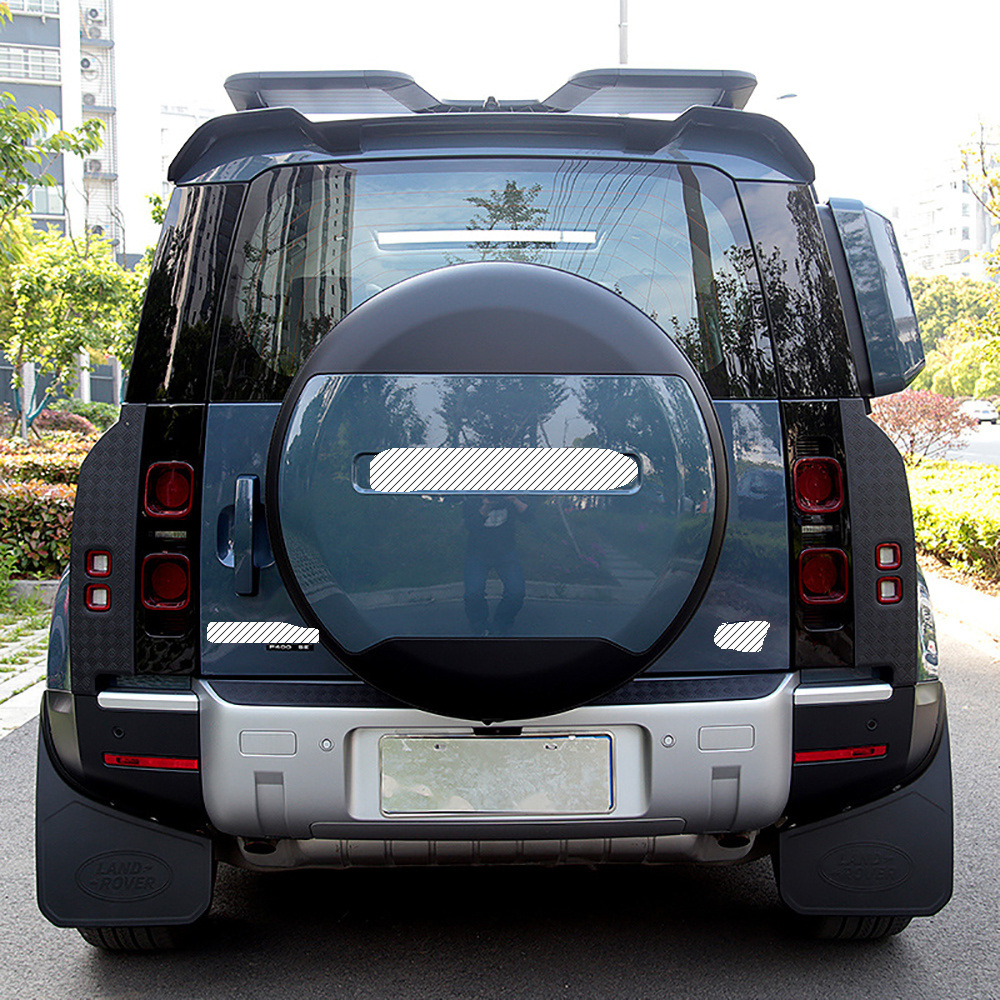 Spare Tire Cover New Car Tyre Spare Cover Carbon Camouflage  For Land Rover new Defender 2020 2021 2022 2023Storage box