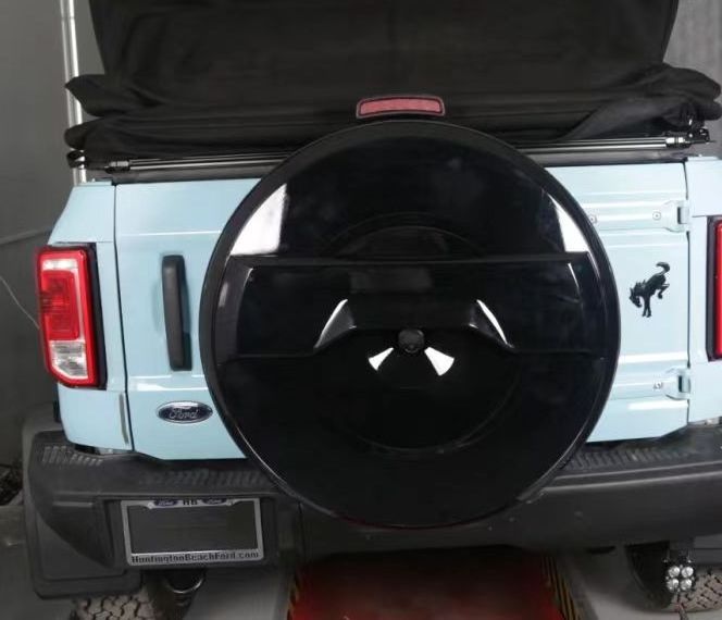 Car exterior accessories parts Car Spare Tire Cover Black Wheel Cover Storage Bag Protector for Ford Bronco 2021 2022 2023 2024