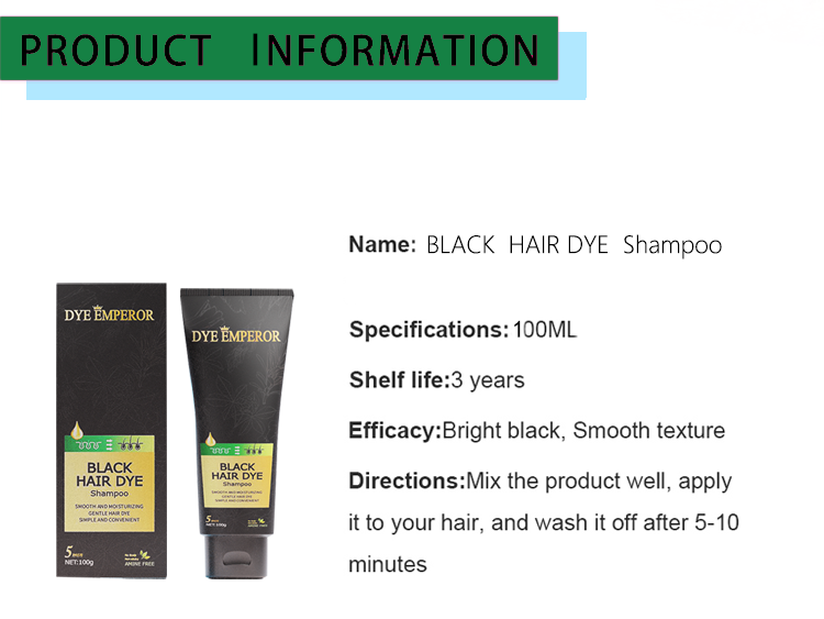 DYE EMPEROR Semi-permanent Hair Dye Private Label No Ammonia No Peroxide No PPD Wholesale Professional Hair Color Root Touch Up