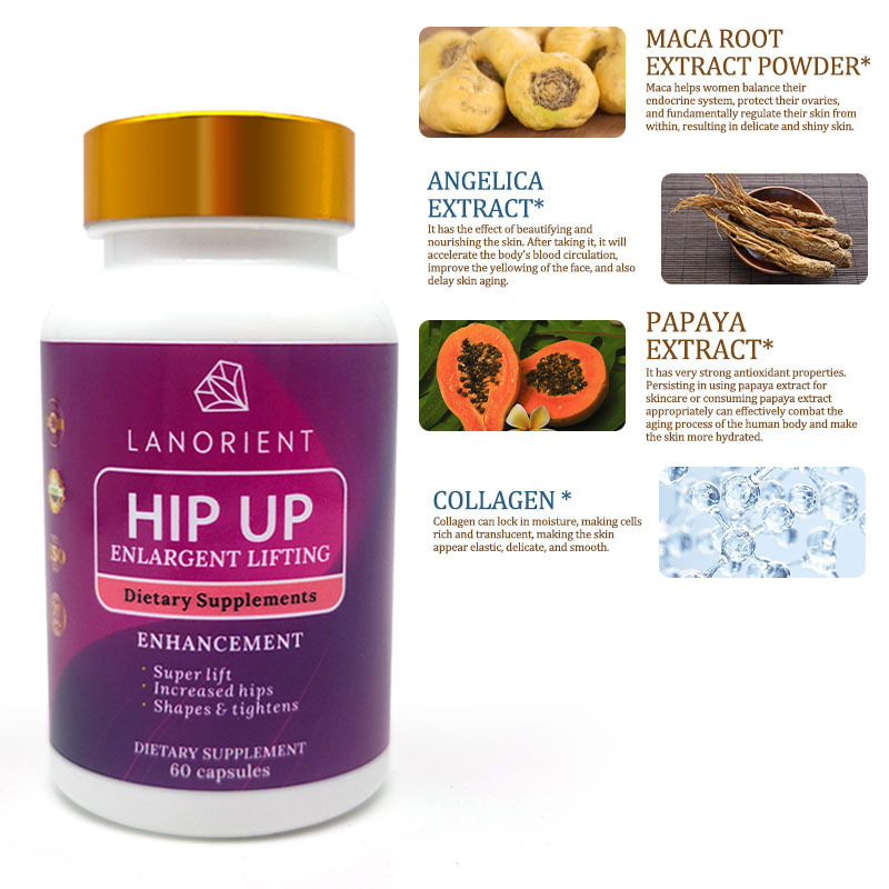 Organic Herbal Hips And Butt Enhancement Pills Ultimate Maca Pills For Butt Hips Enlargement