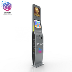 Touch screen self service Lcd payment kiosk self ordering information check kiosk