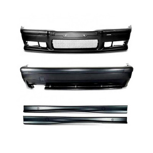 Car bumpers For Bmw E36 M3 Style Body kit Front bumper Rear bumper Side skirts For 1990-1998 Bmw E36 parts