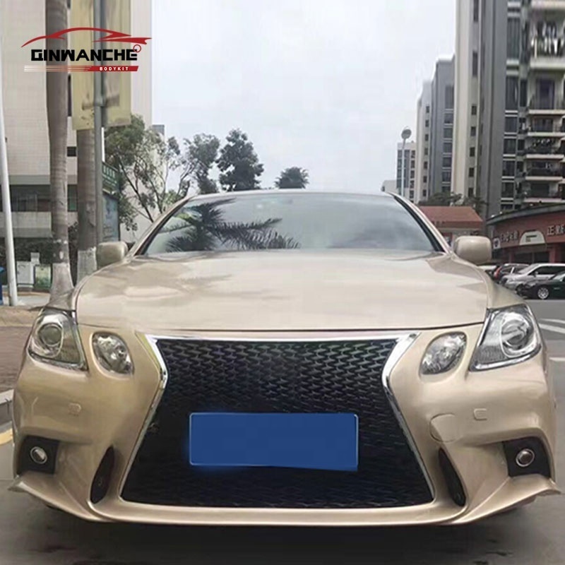 High quality Car bumpers facelifts body kits for Lexus Gs300 Gs350 2004-2011 Include Front bumper Rear bumper