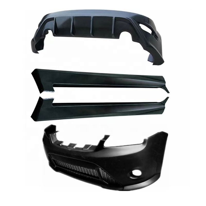 High quality  Injection PP Car Bumpers For Ford Focus 2005-2014 Upgrade RS Style Front bumper Rear bumper Side skirts