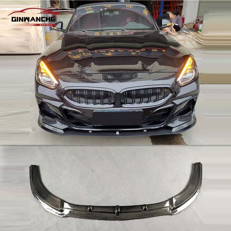 High Quality Carbon fiber Car body kit Front lip rear diffuser Side skirts spoiler Full set For BMW Z4 G29