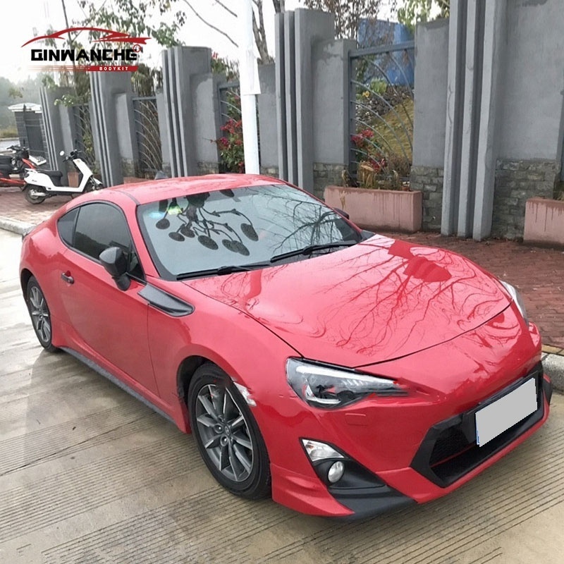 Hot sale Car body kits For TRD Style Front lip Rear lip Side skirts Suitable To Toyota GT86/BRZ 2013-2015