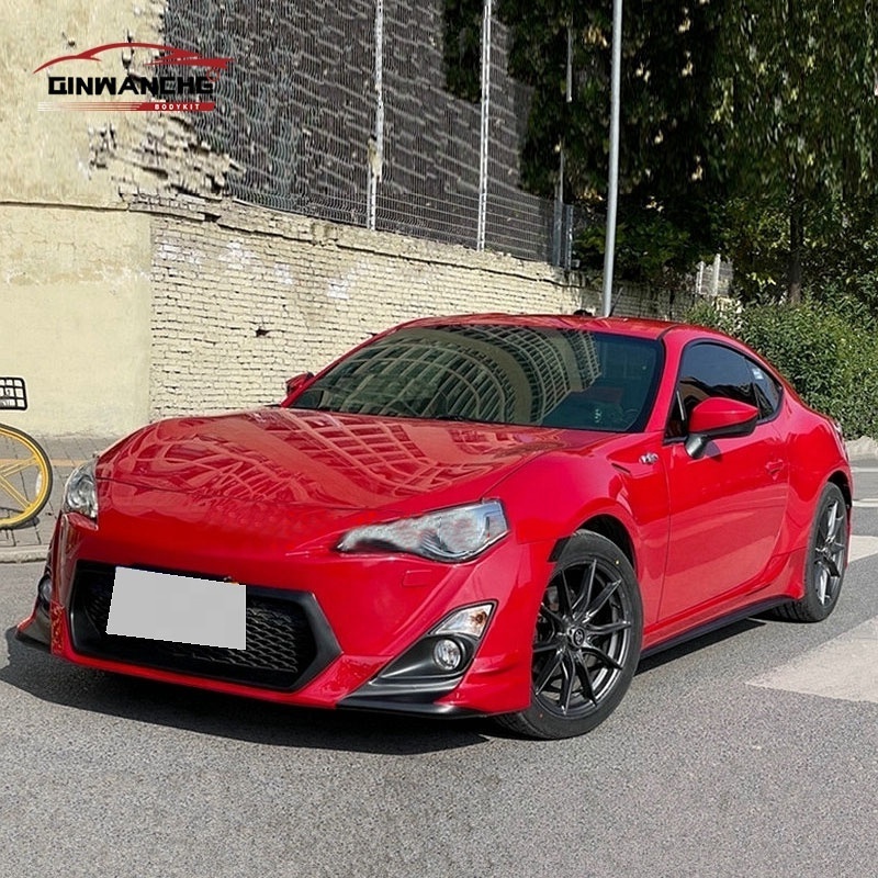 Hot sale Car body kits For TRD Style Front lip Rear lip Side skirts Suitable To Toyota GT86/BRZ 2013-2015