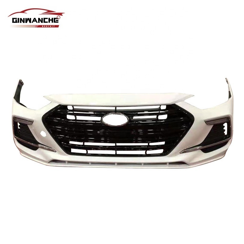 Factory wholesale Car Front bumper auto parts body kit For Hyundai Elantra 2016-2019