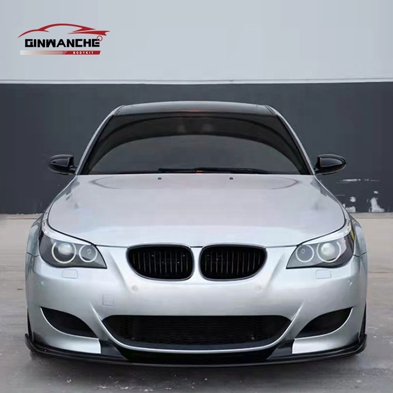 Hot sale car bumper m5 style For BMW 5 series E60 2003-2010 M5 style body kit For Bmw E60 PP material Fit body kit