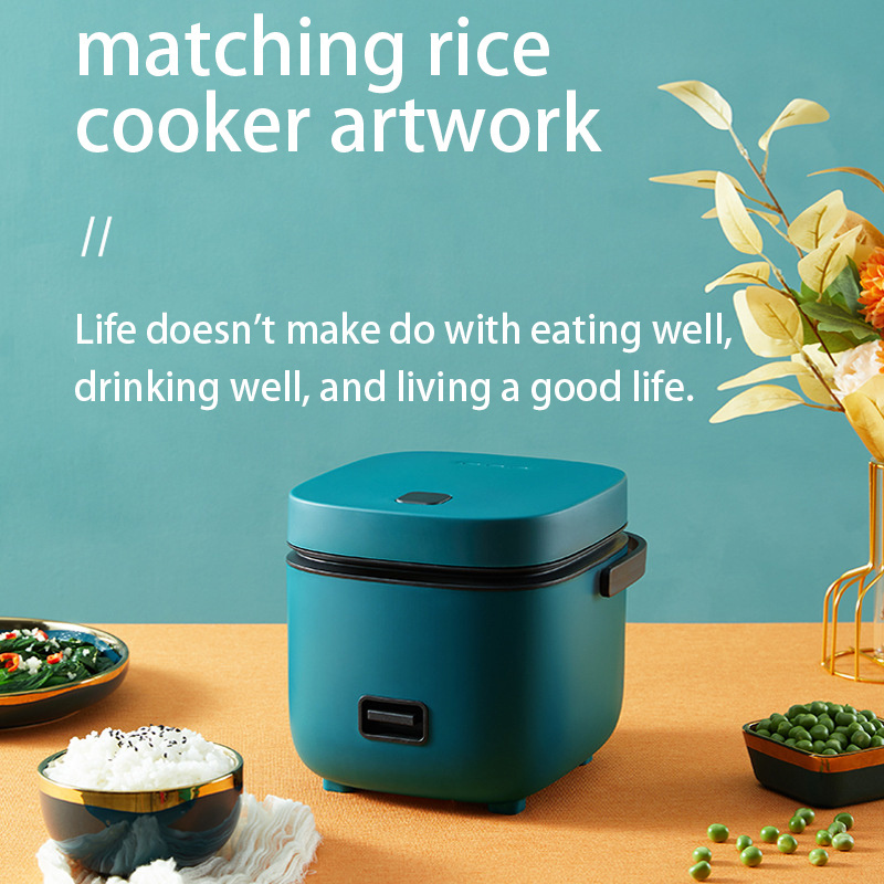 2023 Newest Multi-functional High Quality Mini Rice Cooker Non-stick Cooker Small Rice Cooker for 1-2 People