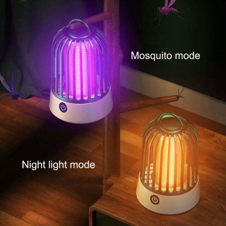 Household Portable Usb Indoor Anti-Mosquitoes Killing Uv Night Light Electric Mosquito Killer Lamp