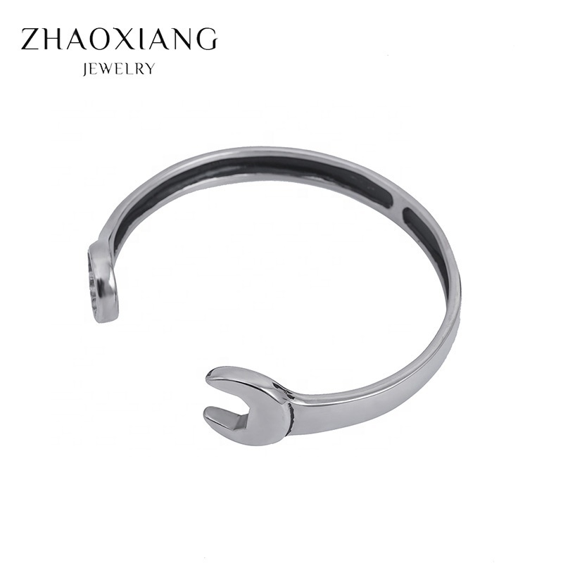 New Arrival Polished Stainless Steel Cuff Bracelets Bangles Custom Made Manufacturer Wholesale