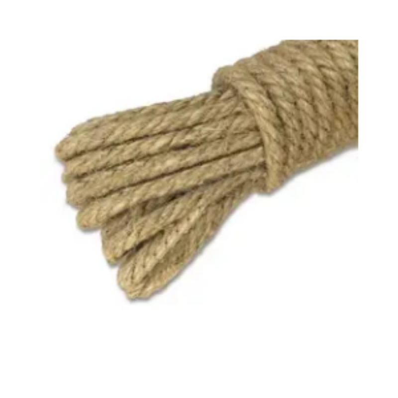 Factory Direct Supply 1-60mm Thickness Natural Jute Twisted Rope   From Guangdong