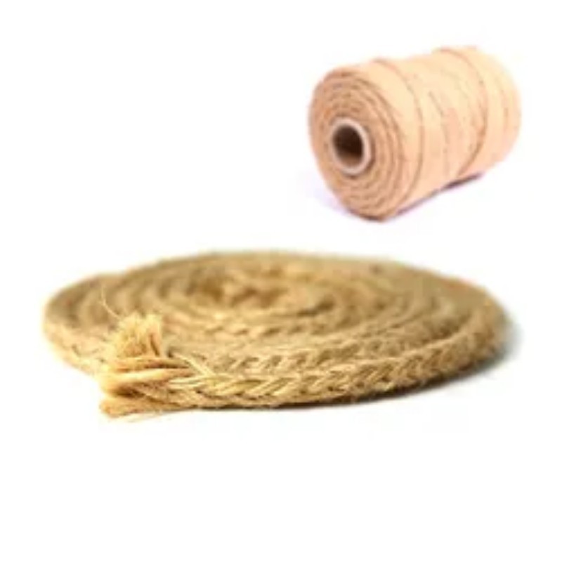 Factory Direct Supply 1-60mm Thickness Natural Jute Twisted Rope   From Guangdong