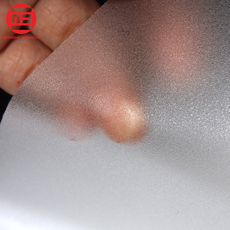 PVC self adhesive privacy sandblast vinyl film frosted glass decorative sticker