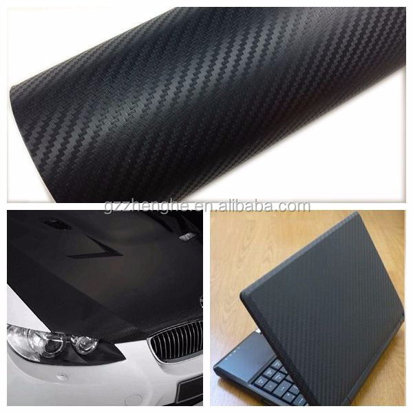 3D carbon fiber film/carbon fibre vinyl/car wrap bubble free