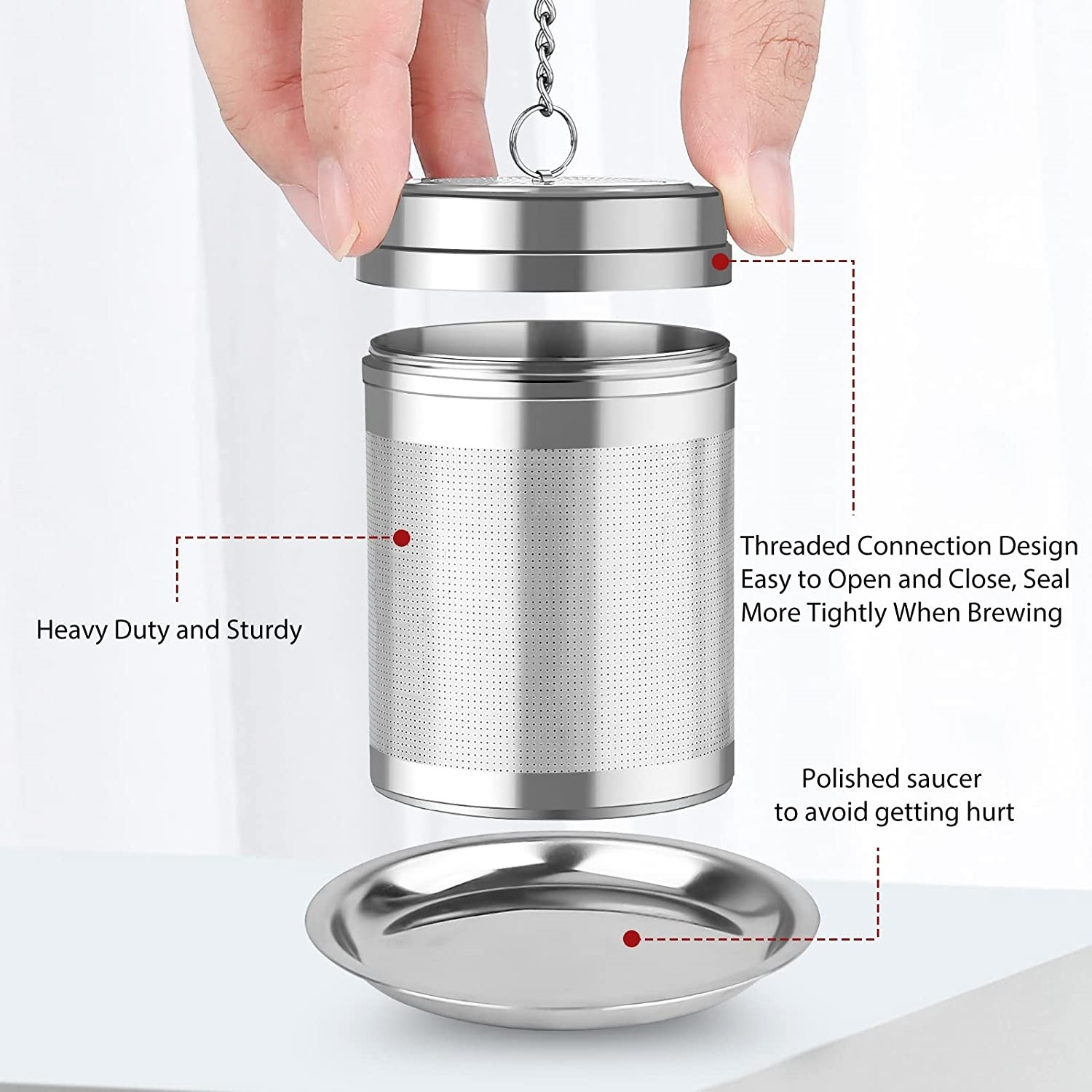 tea strainer stainless steel Tea strainer