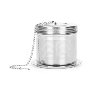 Customised Chinese Stainless Steel Wire Mesh Tea Strainer Infuser  With Extended Chain Hook