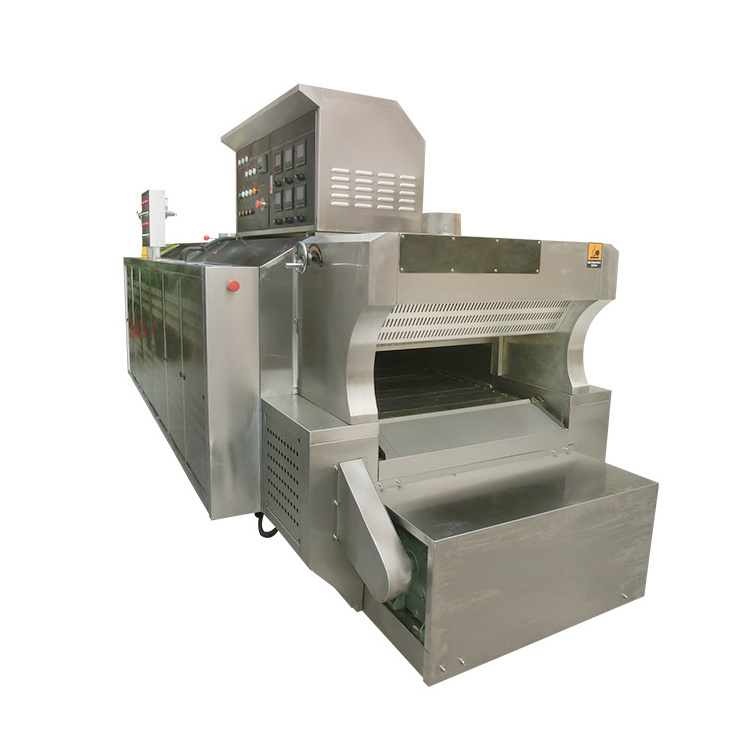 Commercial arabic pita bread gas bakery tunnel oven