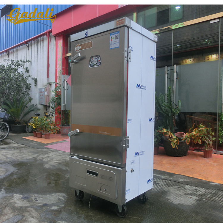 Gas and electric commercial rice steamer (ZQW-G12)