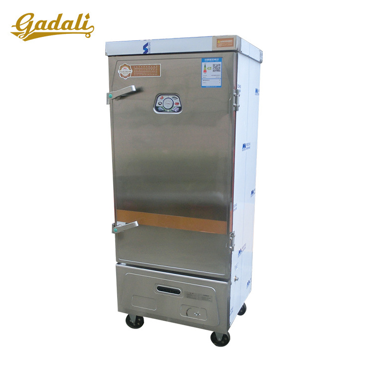 Gas and electric commercial rice steamer (ZQW-G12)