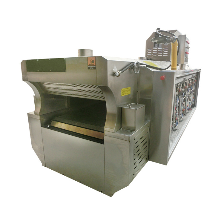 Commercial arabic pita bread gas bakery tunnel oven