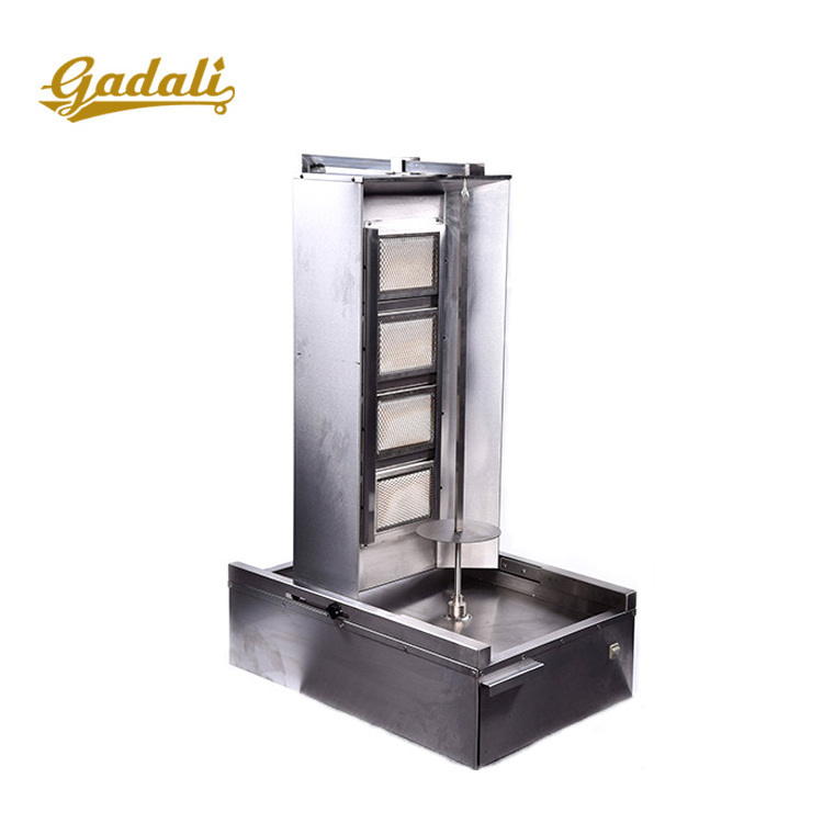 Western kitchen equipment mini portable  chicken shawarma machine price in qatar