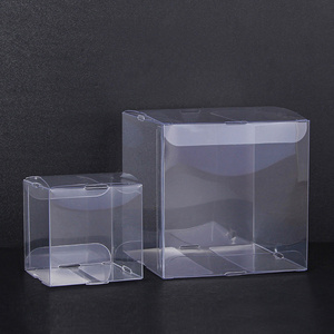 Custom Clear Packaging Box Recycle PET  PP PVC TransparentBox Funko Pop Protector Acetate Plastic Boxes