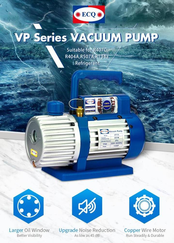 Single stage gauge valve VP115 electric vacuum pump