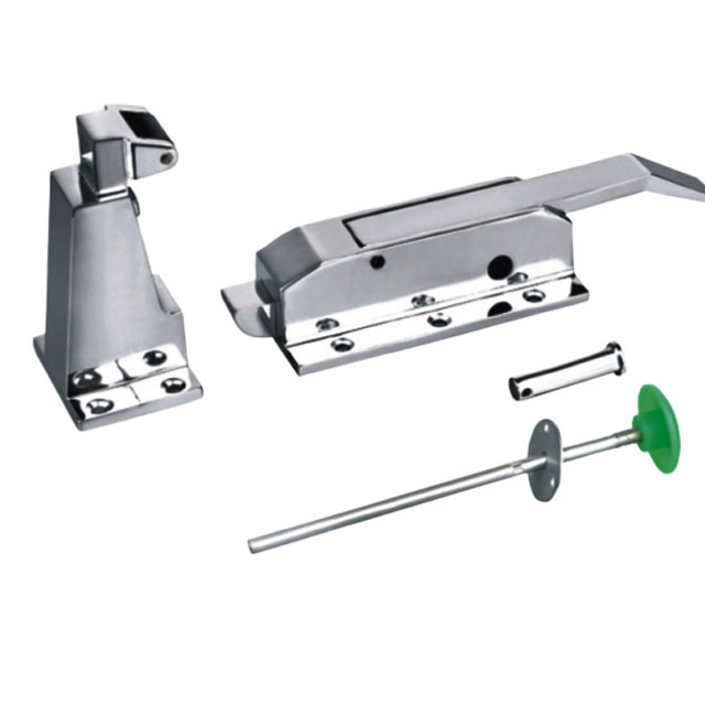 Cast Iron Spring loaded door latch YL-1700,refrigerator hinges latches ,Cam-lift safety Latch