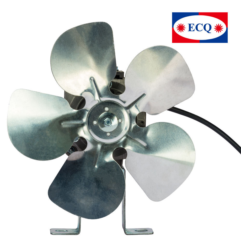 25W ECQ shaded pole motor with (copper wire)300mm fan blade and  109mm holder