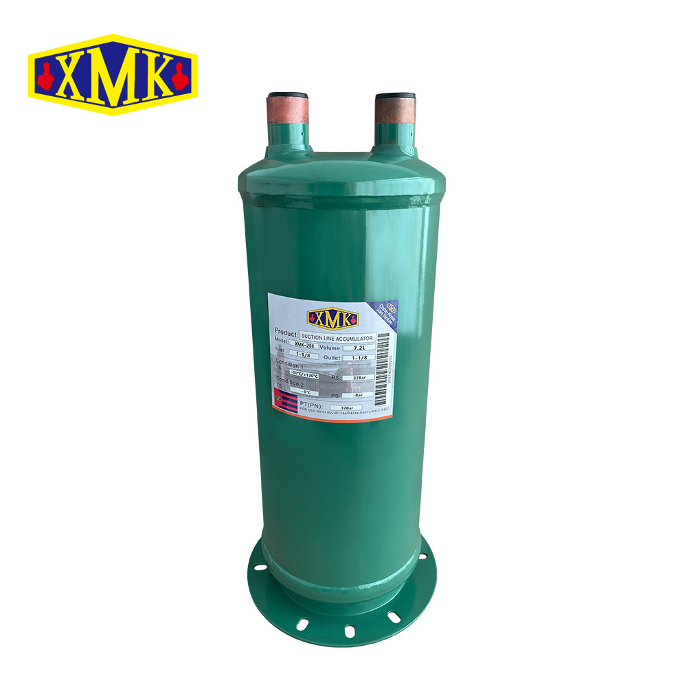 AC refrigerant Condensing unit 7/8'' Refrigeration Heat Exchange Parts liquid suction accumulator